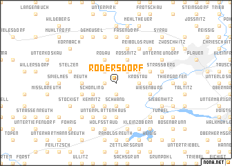 map of Rodersdorf