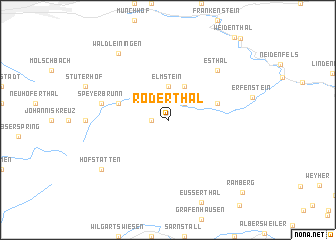 map of Röderthal