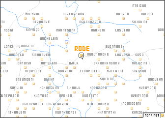 map of Rode