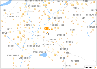 map of Rode