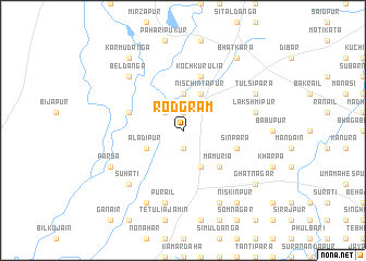 map of Rodgrām