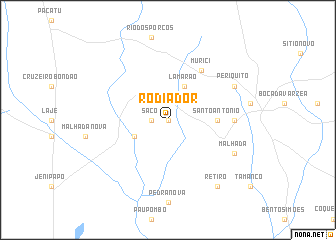 map of Rodiador