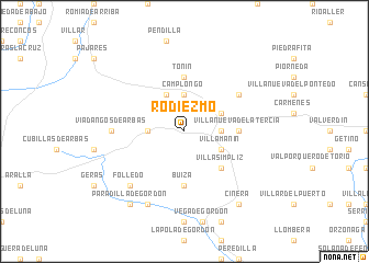 map of Rodiezmo