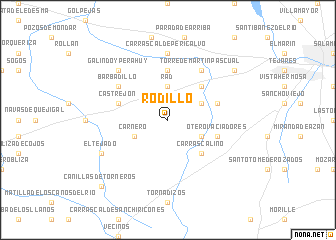 map of Rodillo