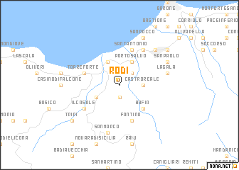 map of Rodi