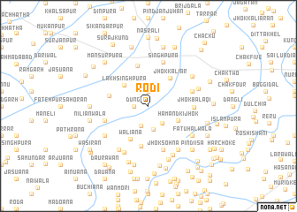 map of Rodi