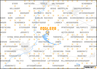 map of Rodlera