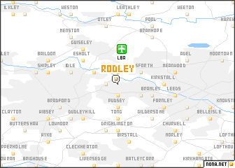 map of Rodley