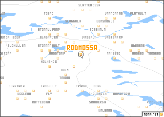 map of Rödmossa