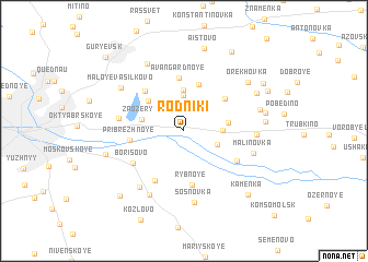 map of Rodniki