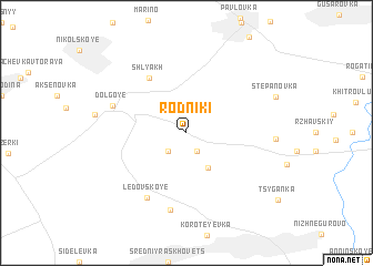 map of Rodniki