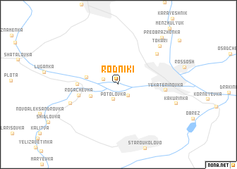 map of Rodniki