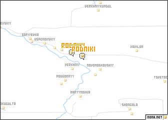 map of Rodniki