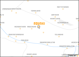 map of Rodniki