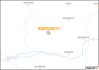 map of Rodnikovyy