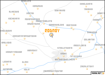 map of Rodnoy