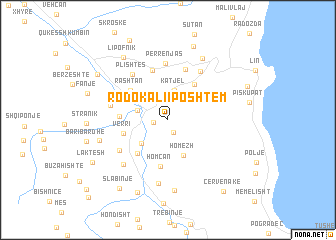 map of Rodokali i Poshtëm