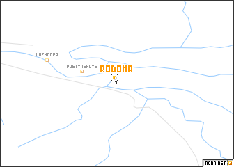 map of Rodoma