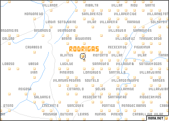 map of Rodrigas