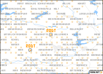 map of Rodt