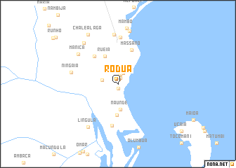 map of Ródua