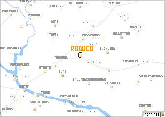 map of Roduco