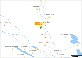 map of Rödupp
