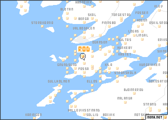 map of Röd