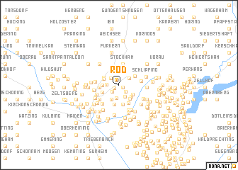 map of Röd