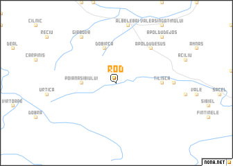 map of Rod
