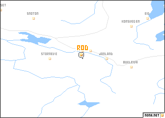 map of Rød