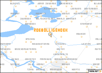 map of Roebolligehoek