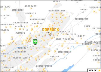 map of Roebuck