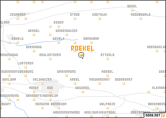 map of Roekel