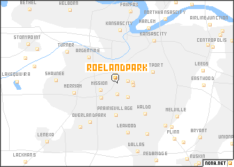 map of Roeland Park