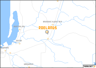 map of Roelands