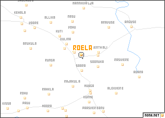 map of Roela