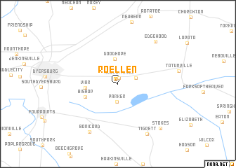map of RoEllen