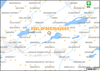 map of Roelofarendsveen