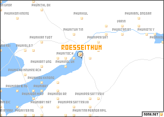 map of Rœssei Thum