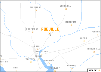 map of Roeville