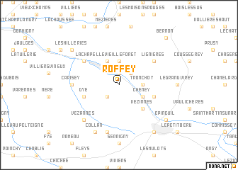 map of Roffey