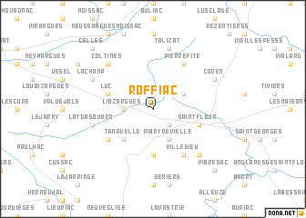 map of Roffiac