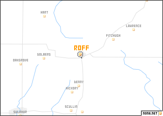 map of Roff