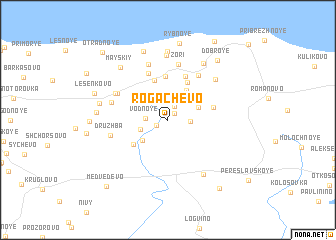 map of Rogachevo