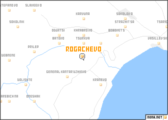 map of Rogachevo