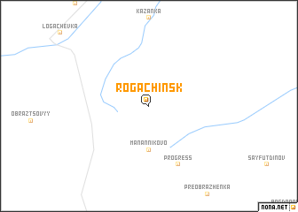 map of Rogachinsk