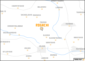 map of Rogachi