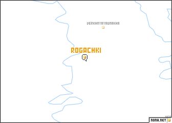 map of Rogachki