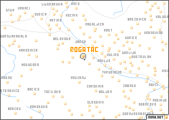 map of Rogatac